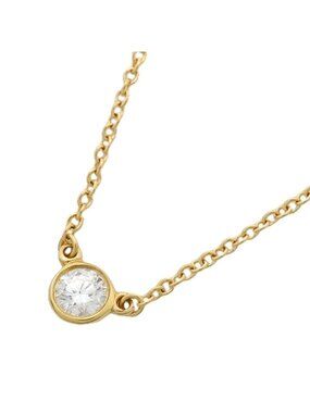 Tiffany & Co Necklace by the Yard Yellow Gold Diamond